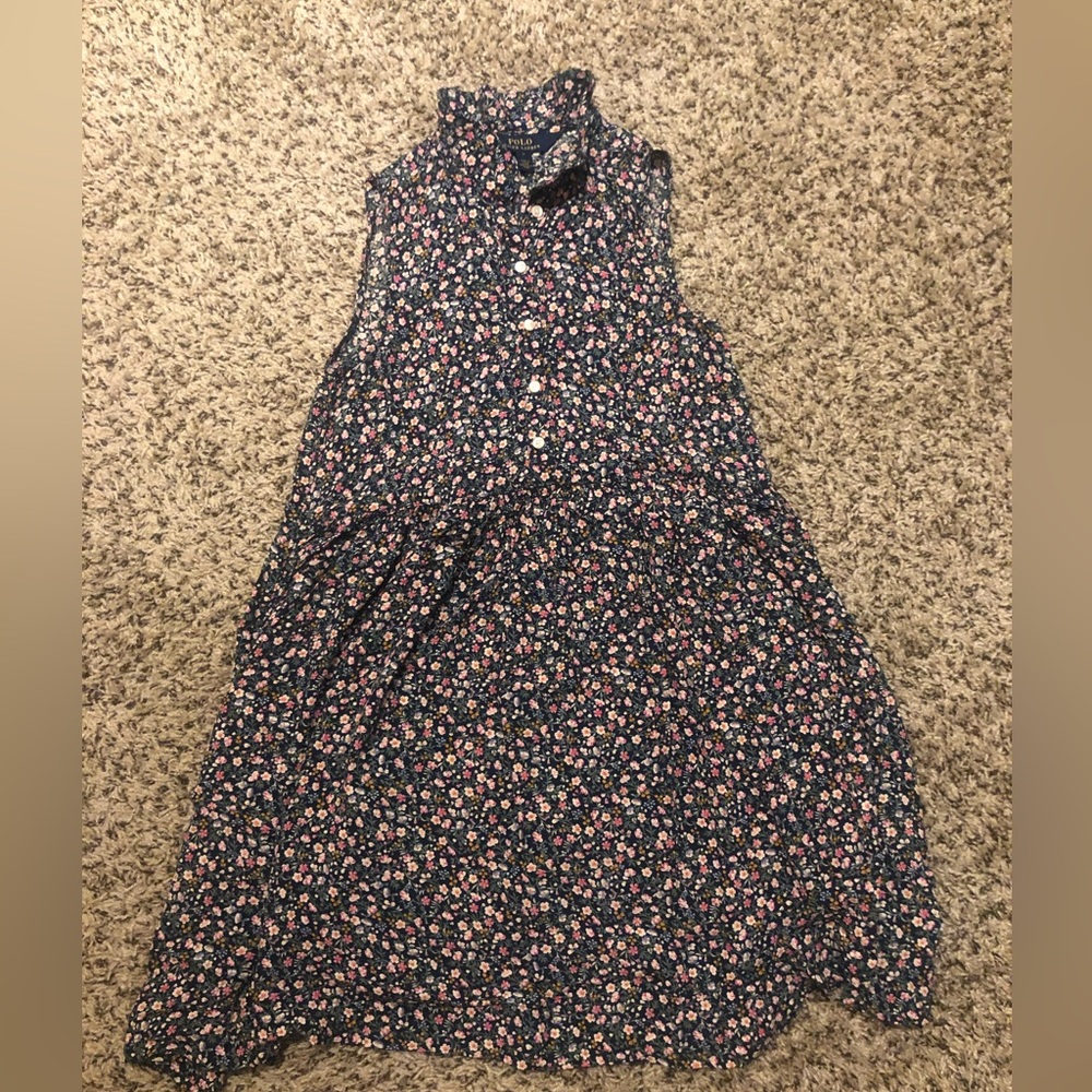 Girls’ Polo Ralph Lauren Floral Print Dress